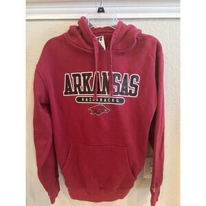 Arkansas Razorbacks Hooded Sweatshirt Size S 34-36